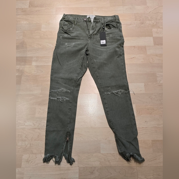 One Teaspoon High Waist Freebird Skinny Jeans - Picture 4 of 13